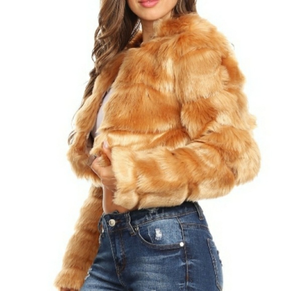 ⚡Grudge Lip Faux Fur Jacket - Picture 5 of 6